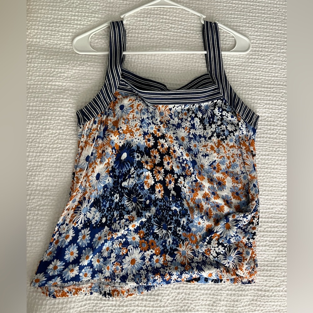 Anthropologie Floral Top